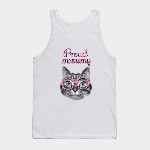 Proud meowmy Tank Top by Purrfect